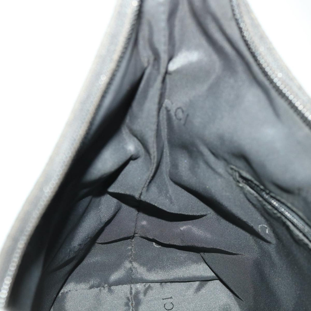 GUCCI Shoulder Bag Nylon Black 0013386 am4146