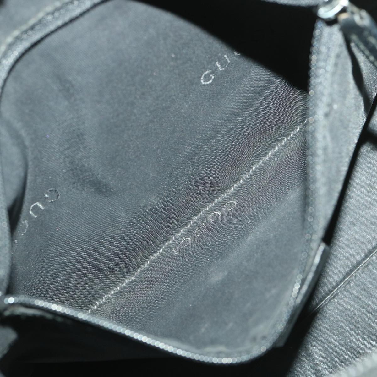 GUCCI Shoulder Bag Nylon Black 0013386 am4146