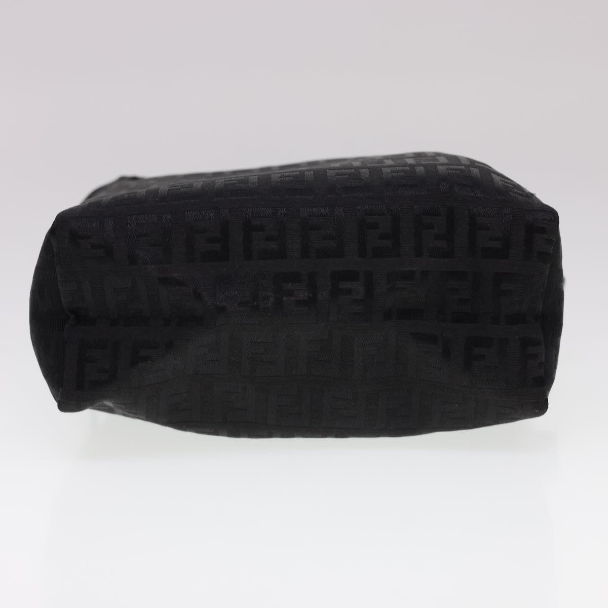 FENDI Zucchino Canvas Hand Bag Black am4149