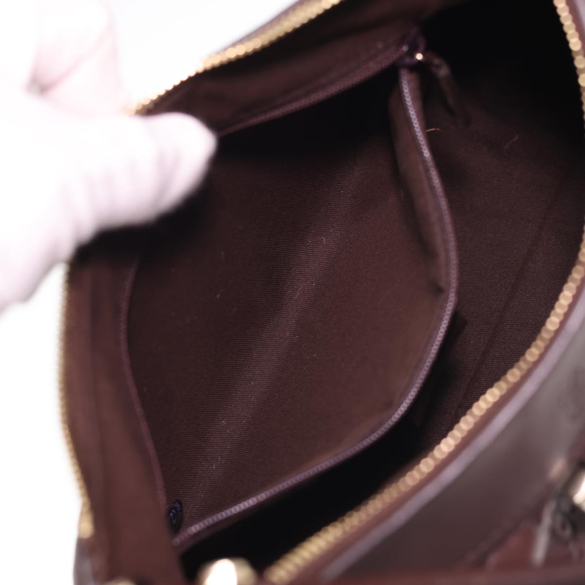 GUCCI Guccissima GG Canvas Shoulder Bag Brown 190525 am4182
