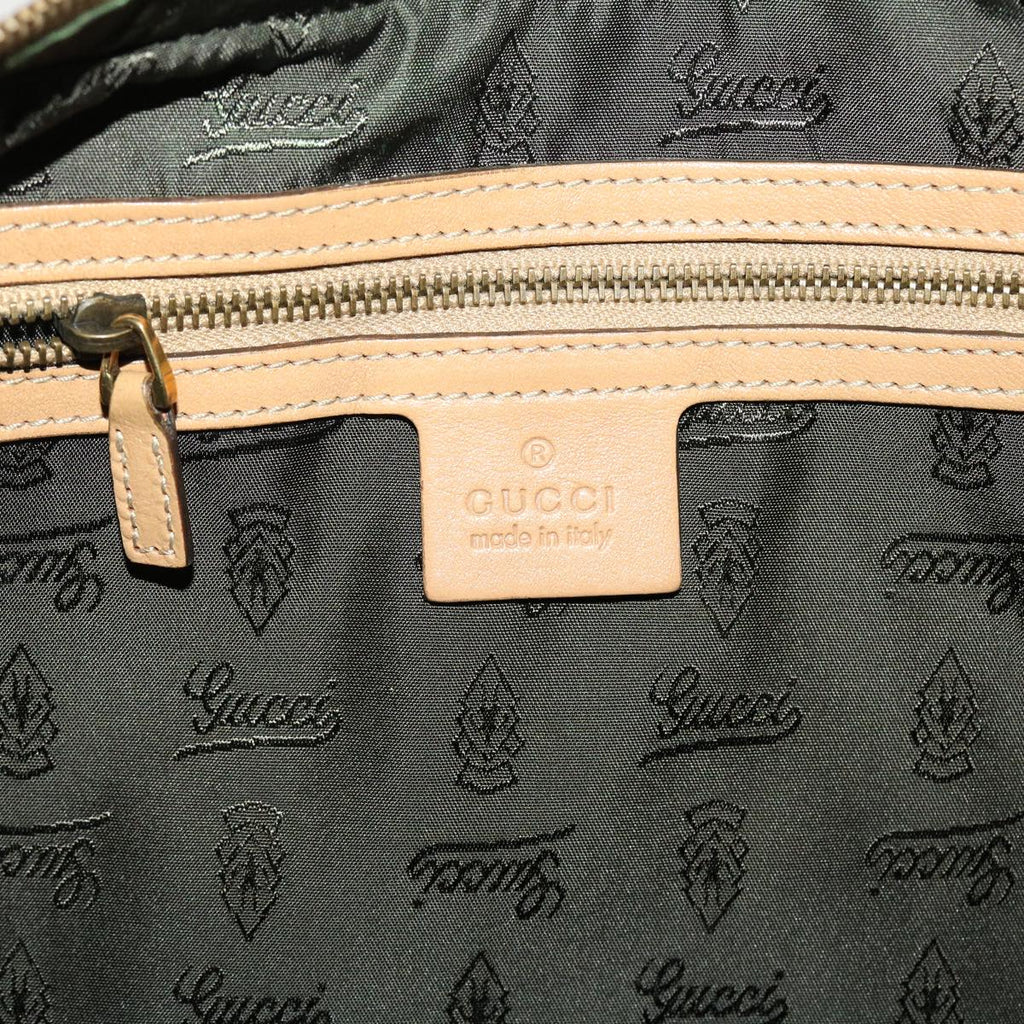GUCCI Shoulder Bag Leather Brown 204991 am4195