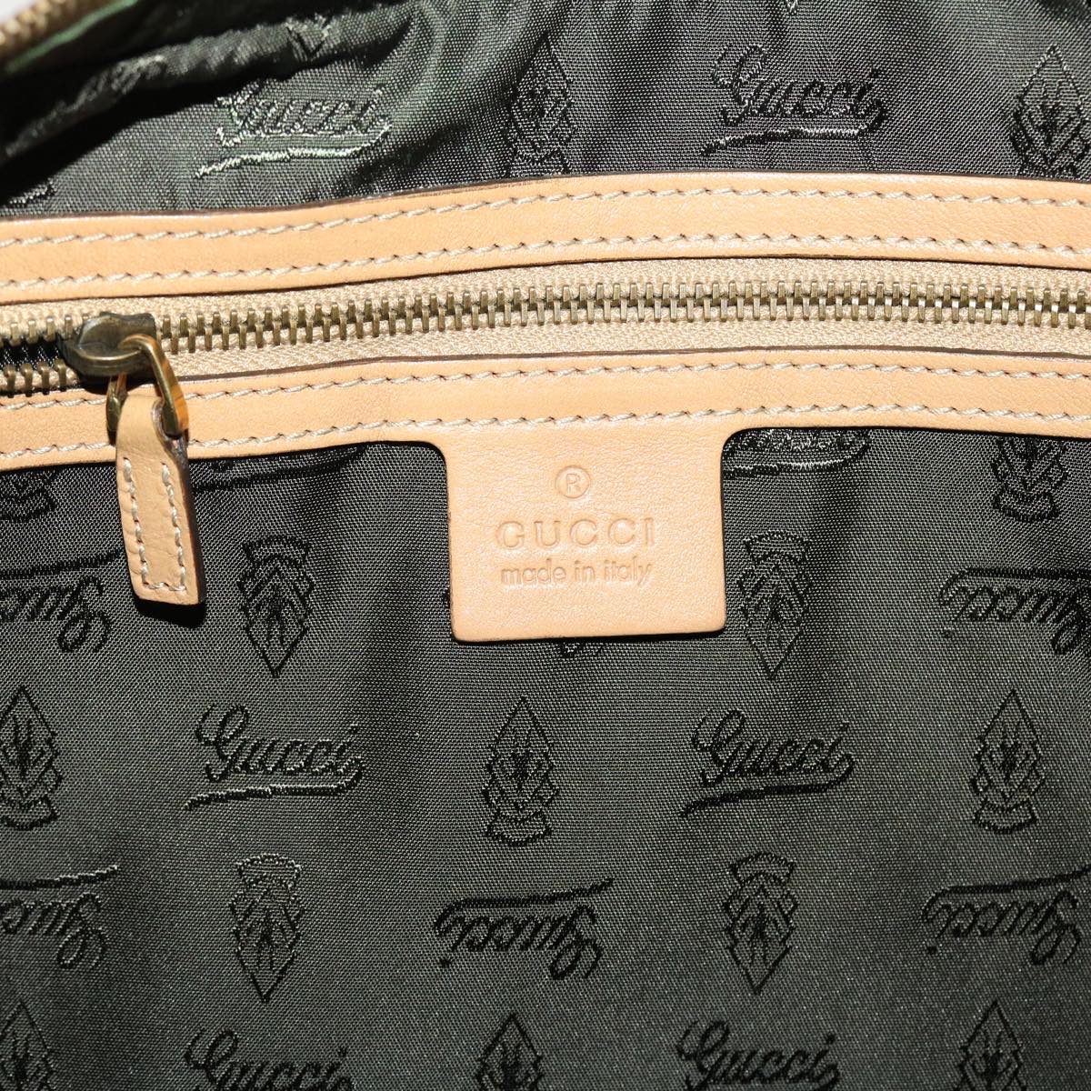 GUCCI Shoulder Bag Leather Brown 204991 am4195