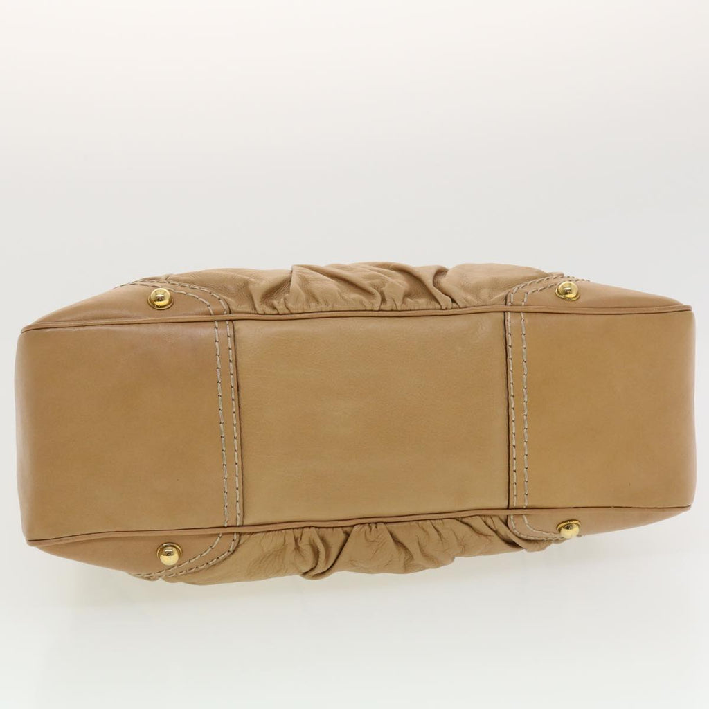 GUCCI Shoulder Bag Leather Brown 204991 am4195