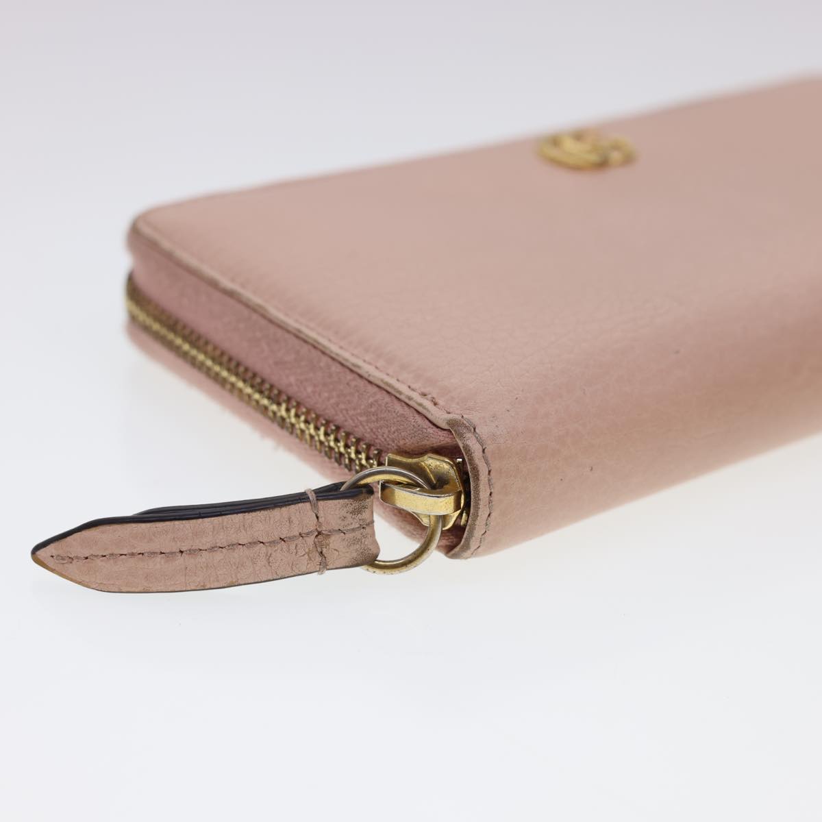 GUCCI Long Wallet Leather Pink 496334 am4210