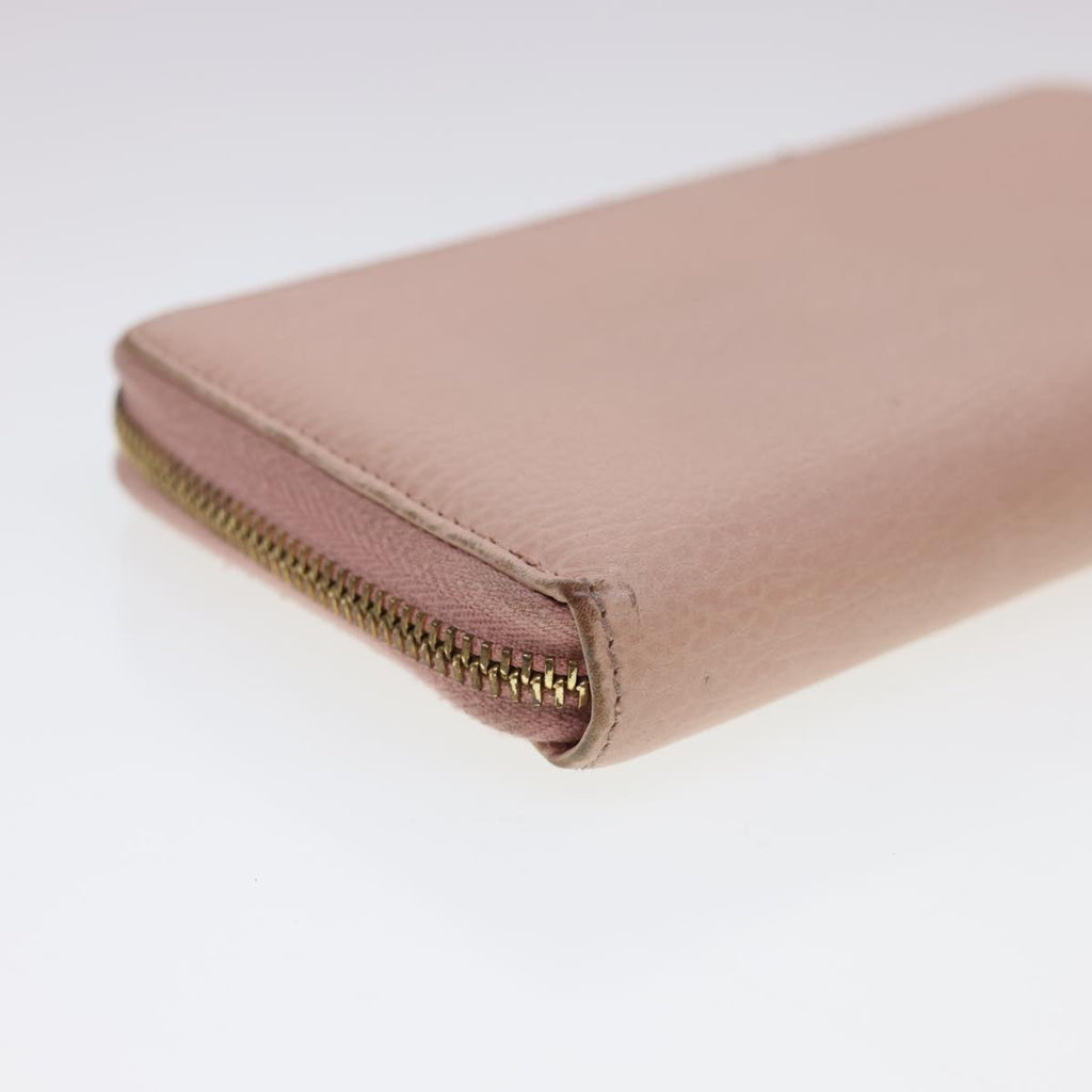 GUCCI Long Wallet Leather Pink 496334 am4210