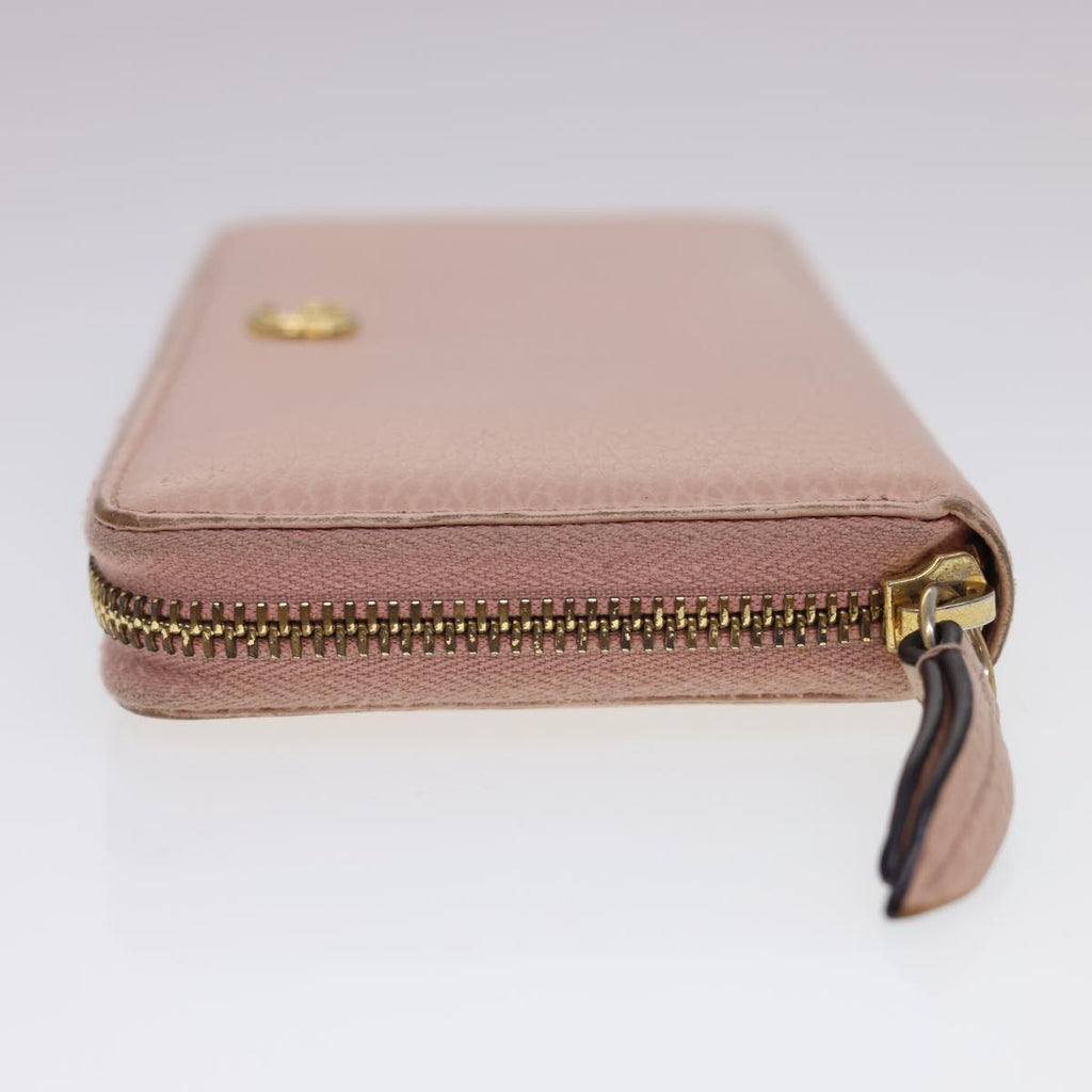 GUCCI Long Wallet Leather Pink 496334 am4210