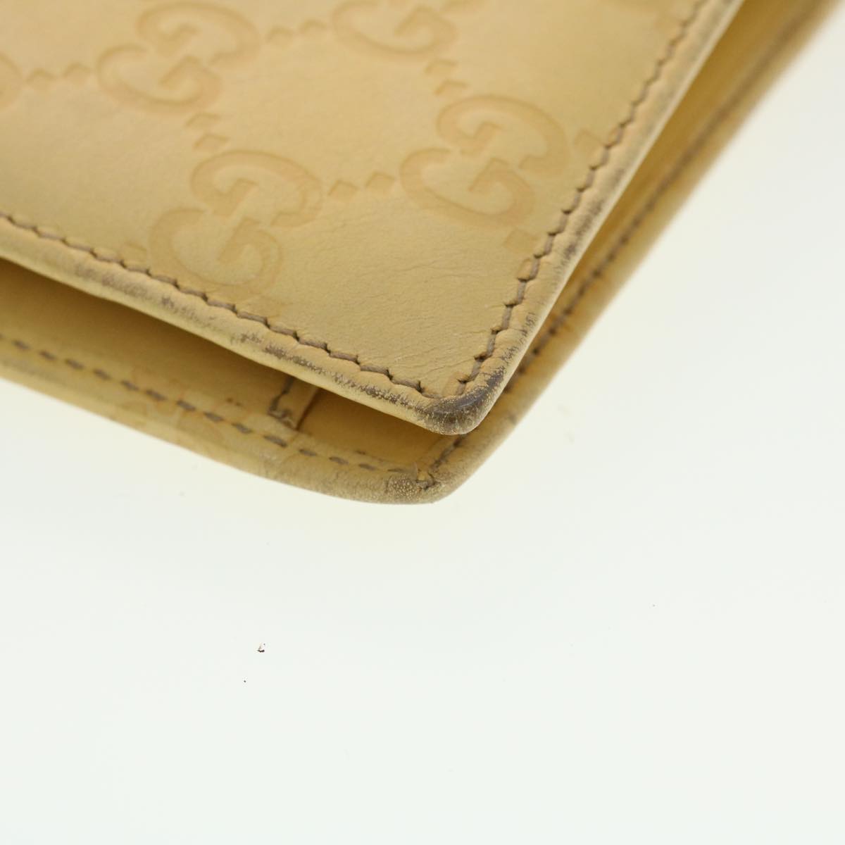 GUCCI Gucci Shima GG Day Planner Cover Leather Yellow 115241 am4214
