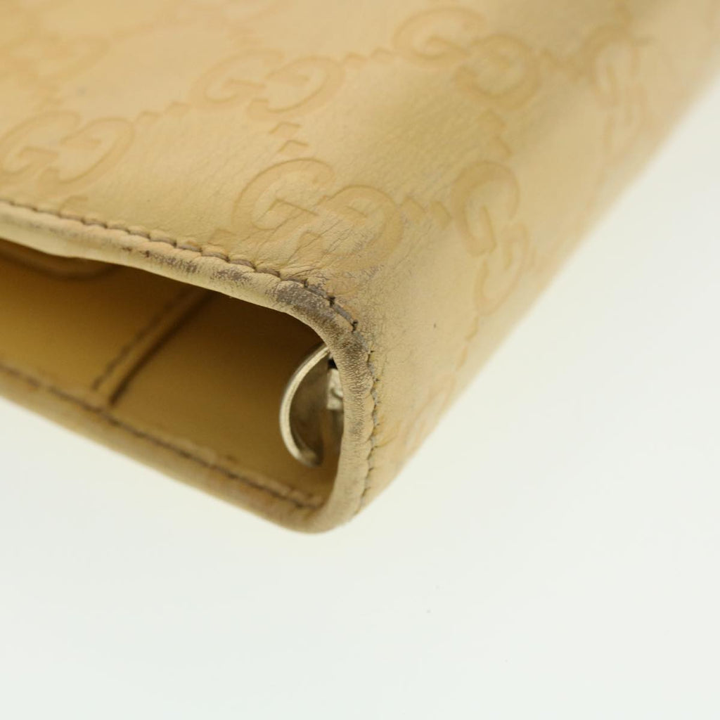 GUCCI Gucci Shima GG Day Planner Cover Leather Yellow 115241 am4214