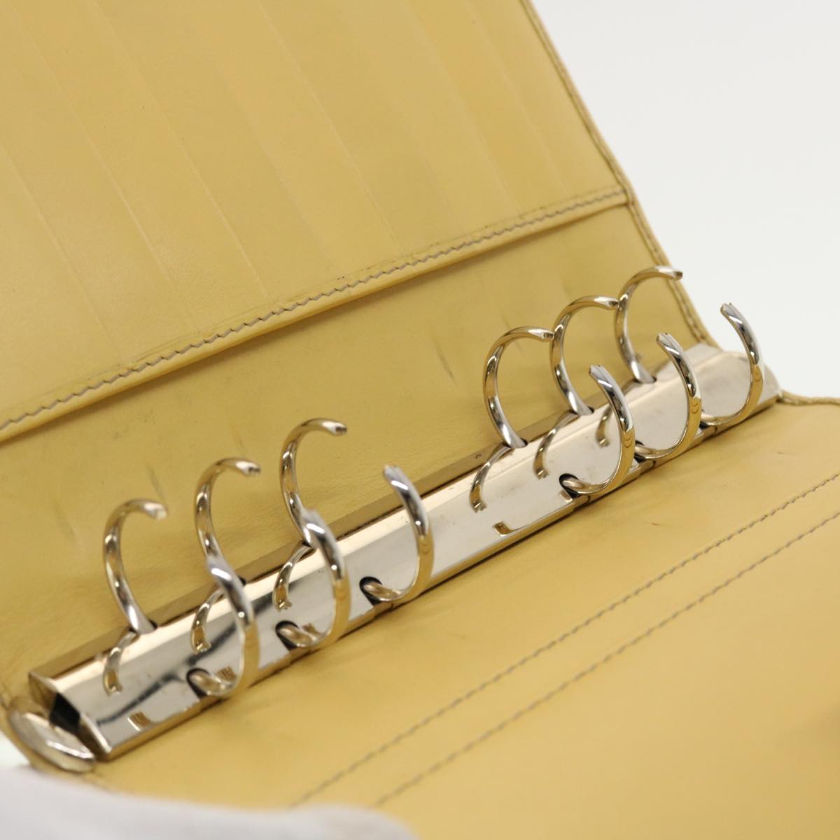 GUCCI Gucci Shima GG Day Planner Cover Leather Yellow 115241 am4214