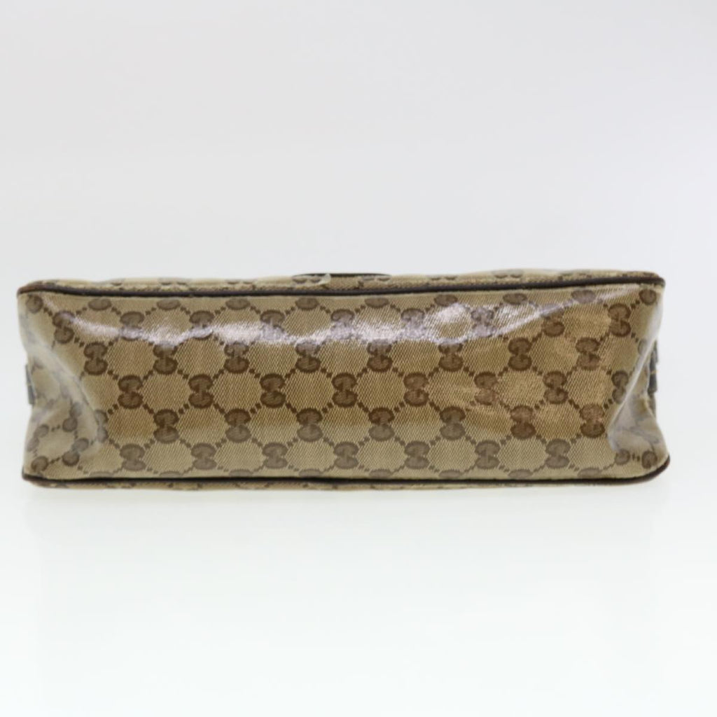 GUCCI GG Canvas Shoulder Bag Coated Canvas Beige 181483 am4265