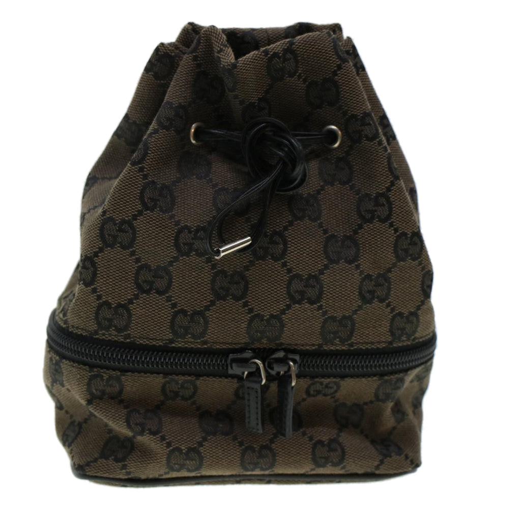GUCCI GG Canvas Pouch Brown am4309