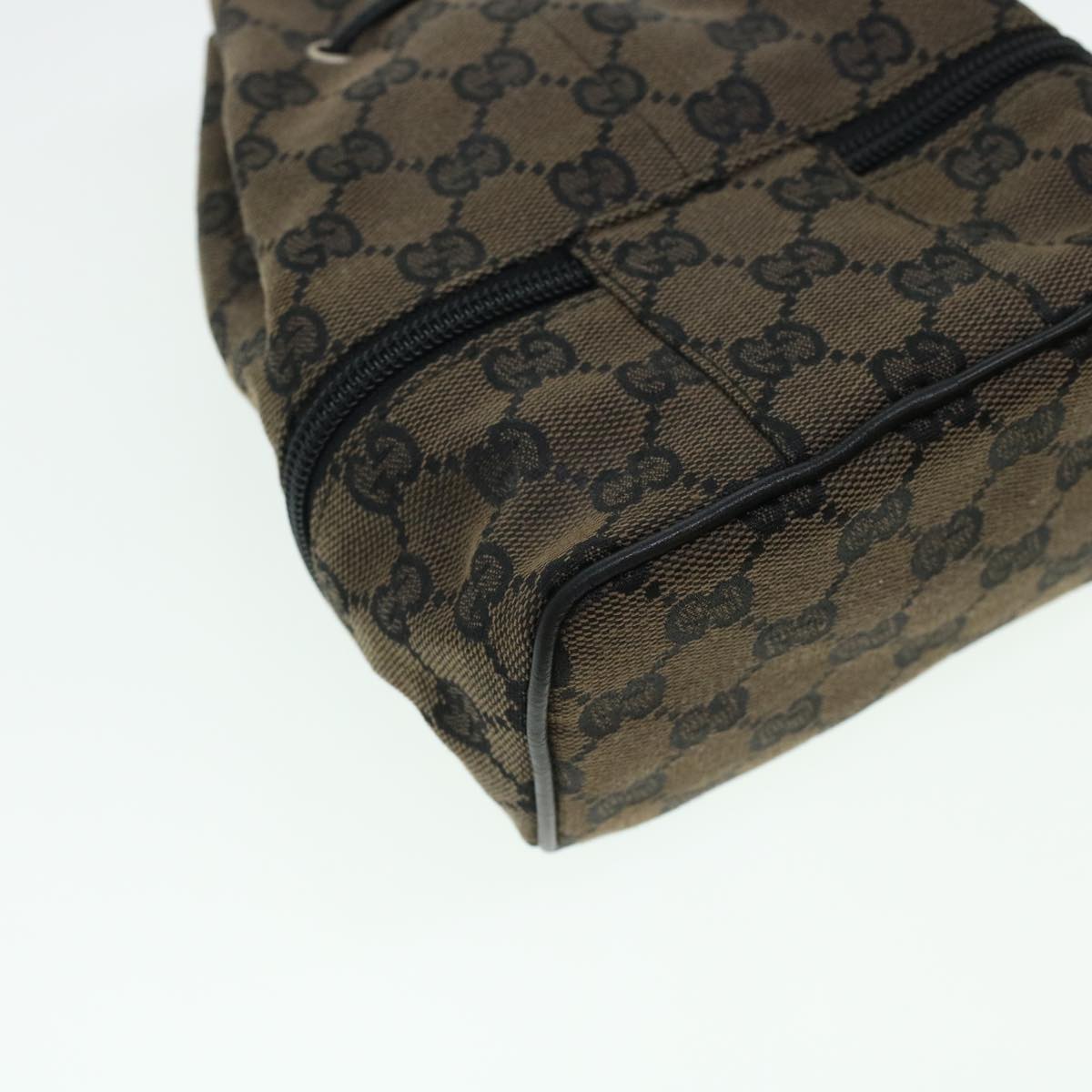 GUCCI GG Canvas Pouch Brown am4309