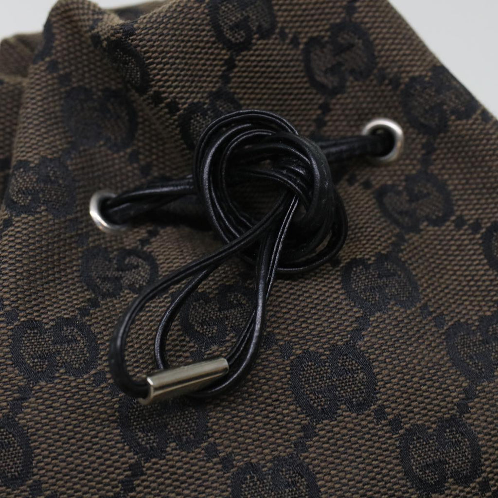 GUCCI GG Canvas Pouch Brown am4309