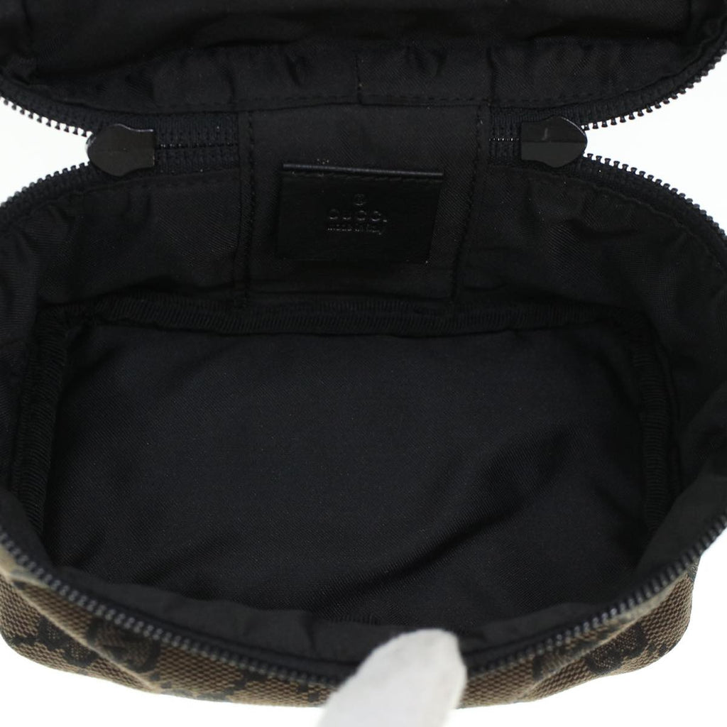 GUCCI GG Canvas Pouch Brown am4309