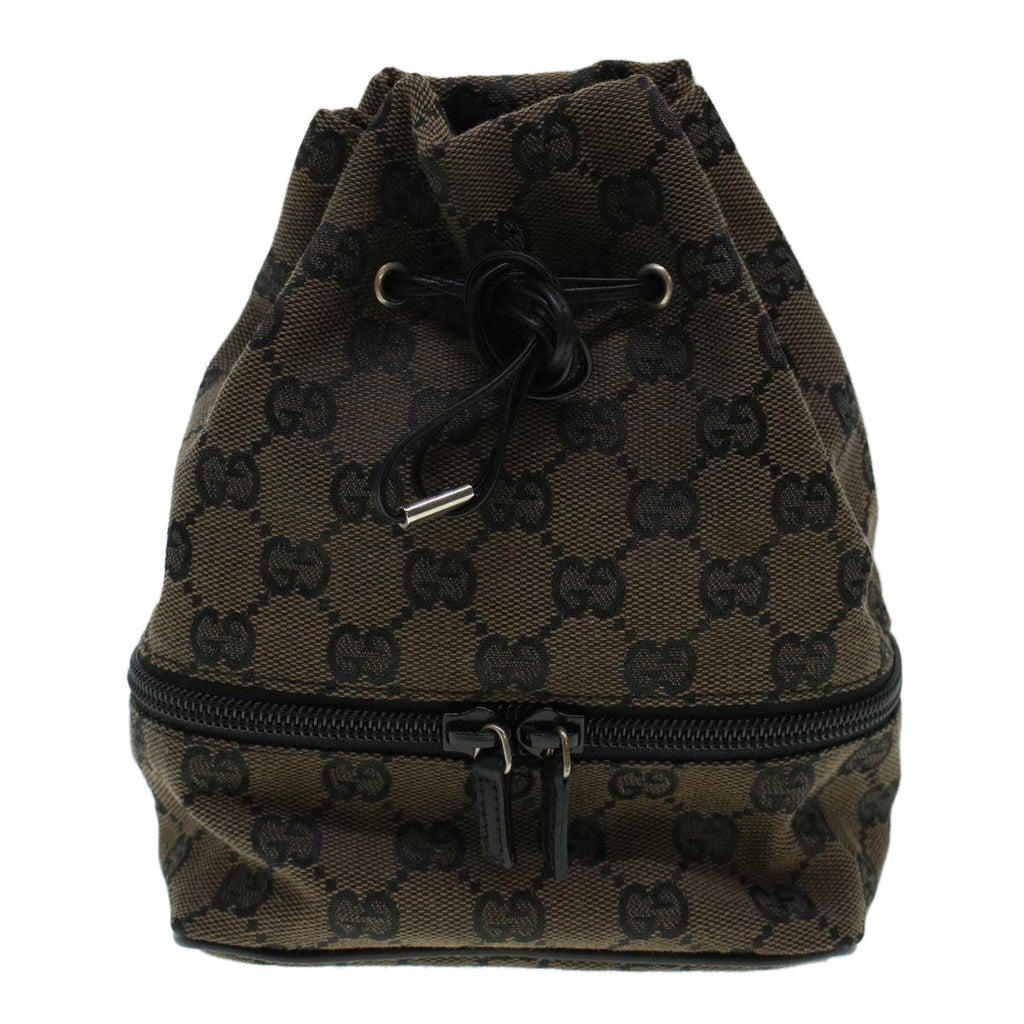 GUCCI GG Canvas Pouch Brown am4309