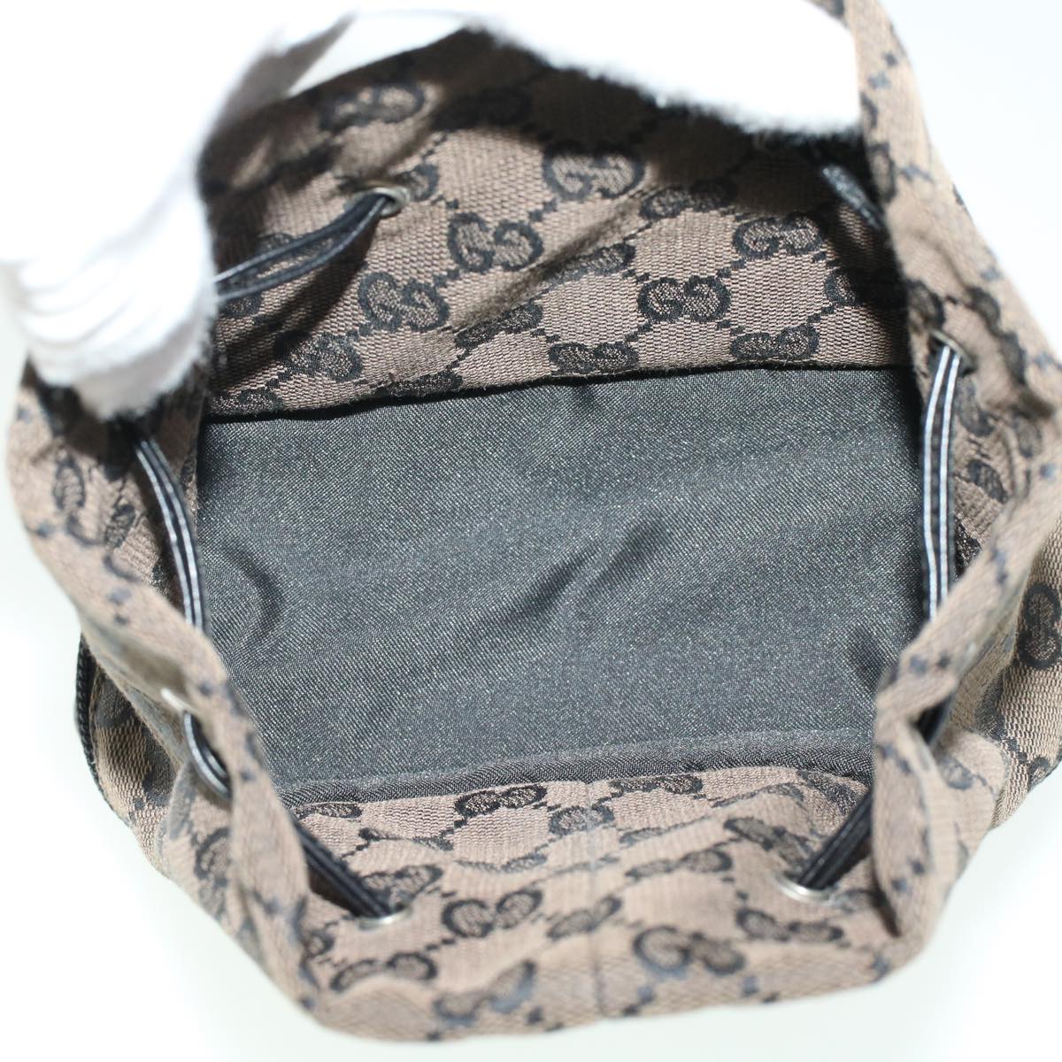 GUCCI GG Canvas Pouch Brown am4309