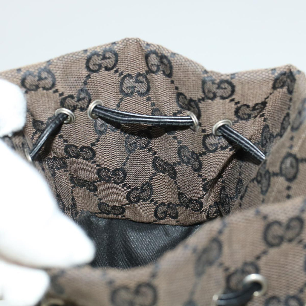 GUCCI GG Canvas Pouch Brown am4309