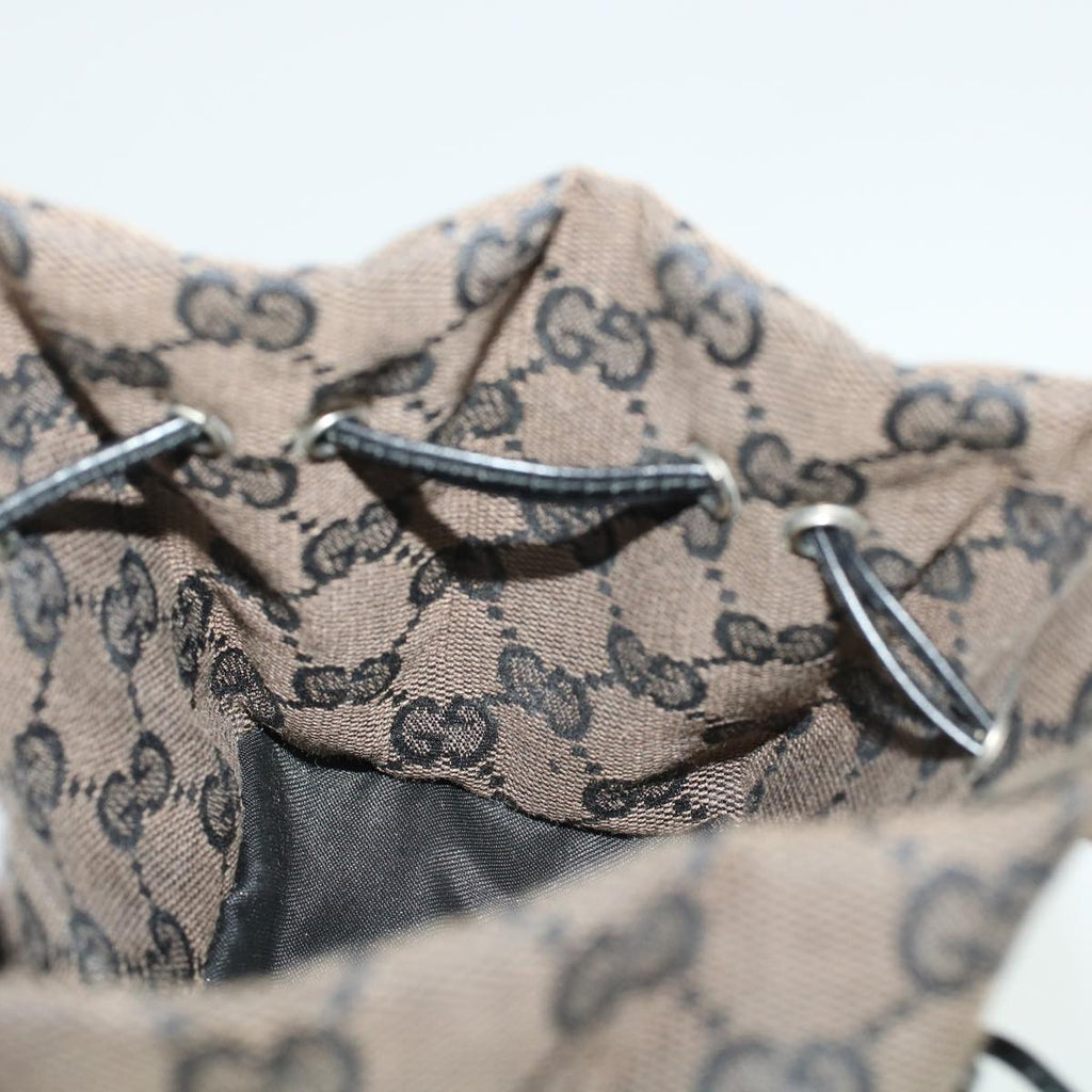 GUCCI GG Canvas Pouch Brown am4309