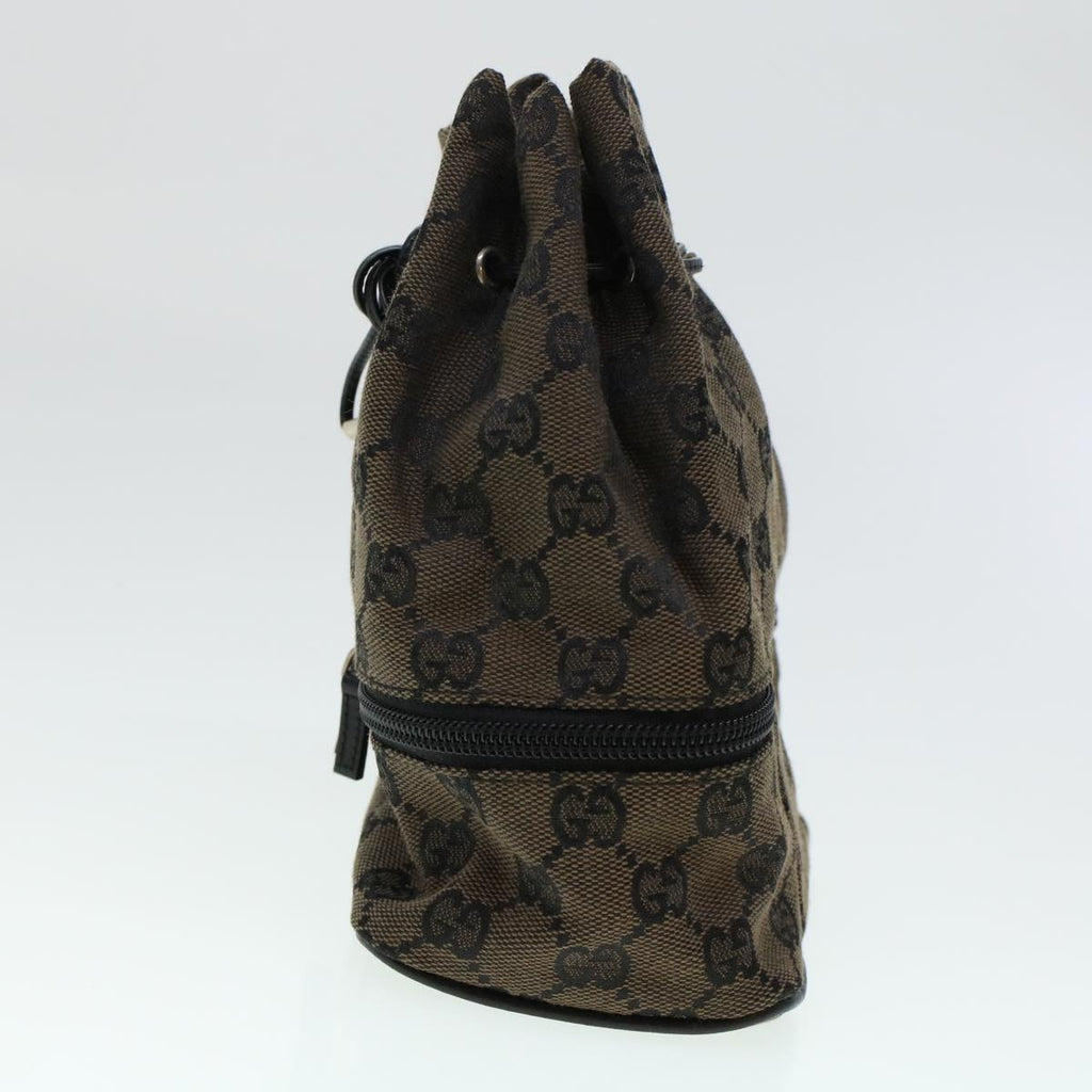 GUCCI GG Canvas Pouch Brown am4309
