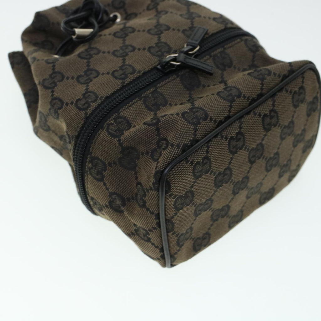 GUCCI GG Canvas Pouch Brown am4309