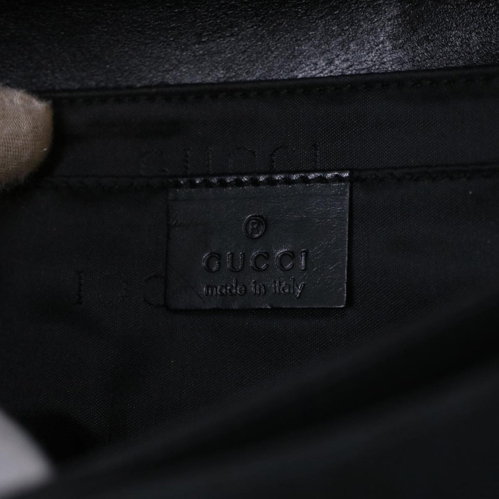 GUCCI GG Canvas Shoulder Bag Black am4339