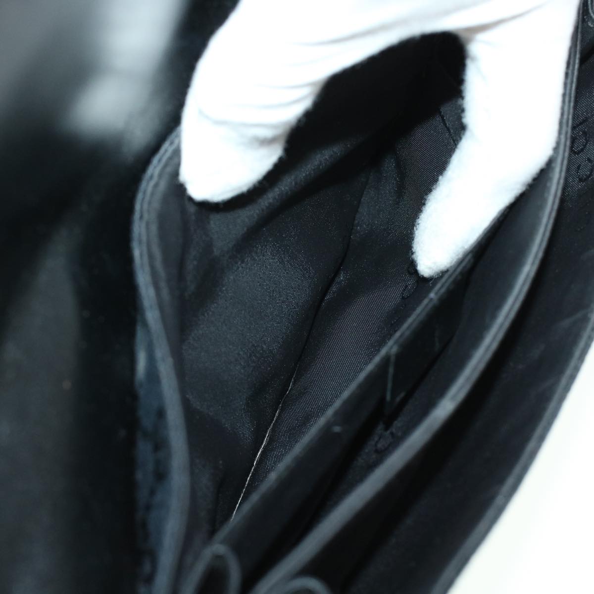 GUCCI GG Canvas Shoulder Bag Black am4339