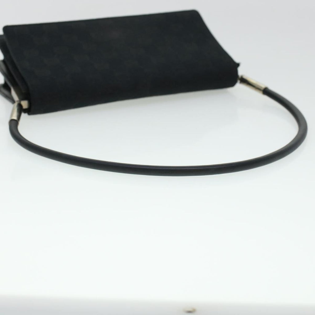 GUCCI GG Canvas Shoulder Bag Black am4339