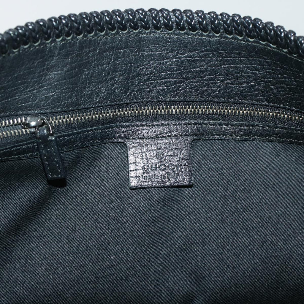 GUCCI GG Canvas Shoulder Bag Black 114900 am4367