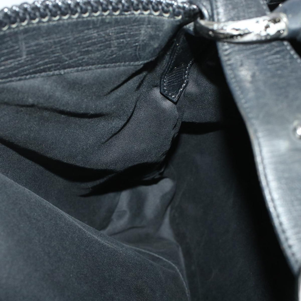 GUCCI GG Canvas Shoulder Bag Black 114900 am4367