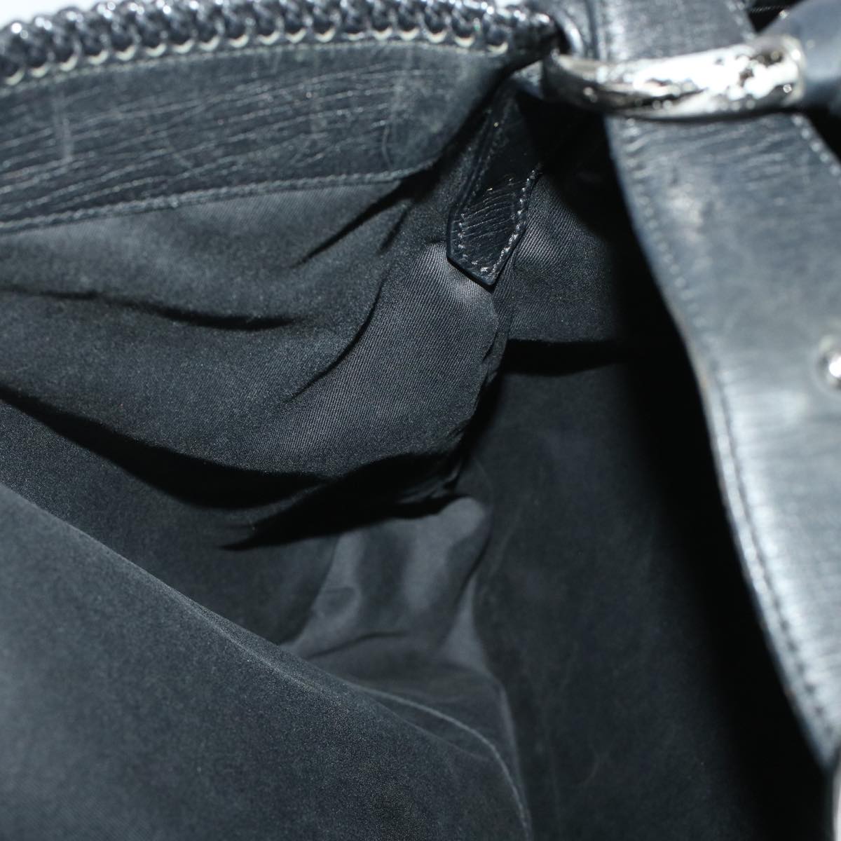 GUCCI GG Canvas Shoulder Bag Black 114900 am4367
