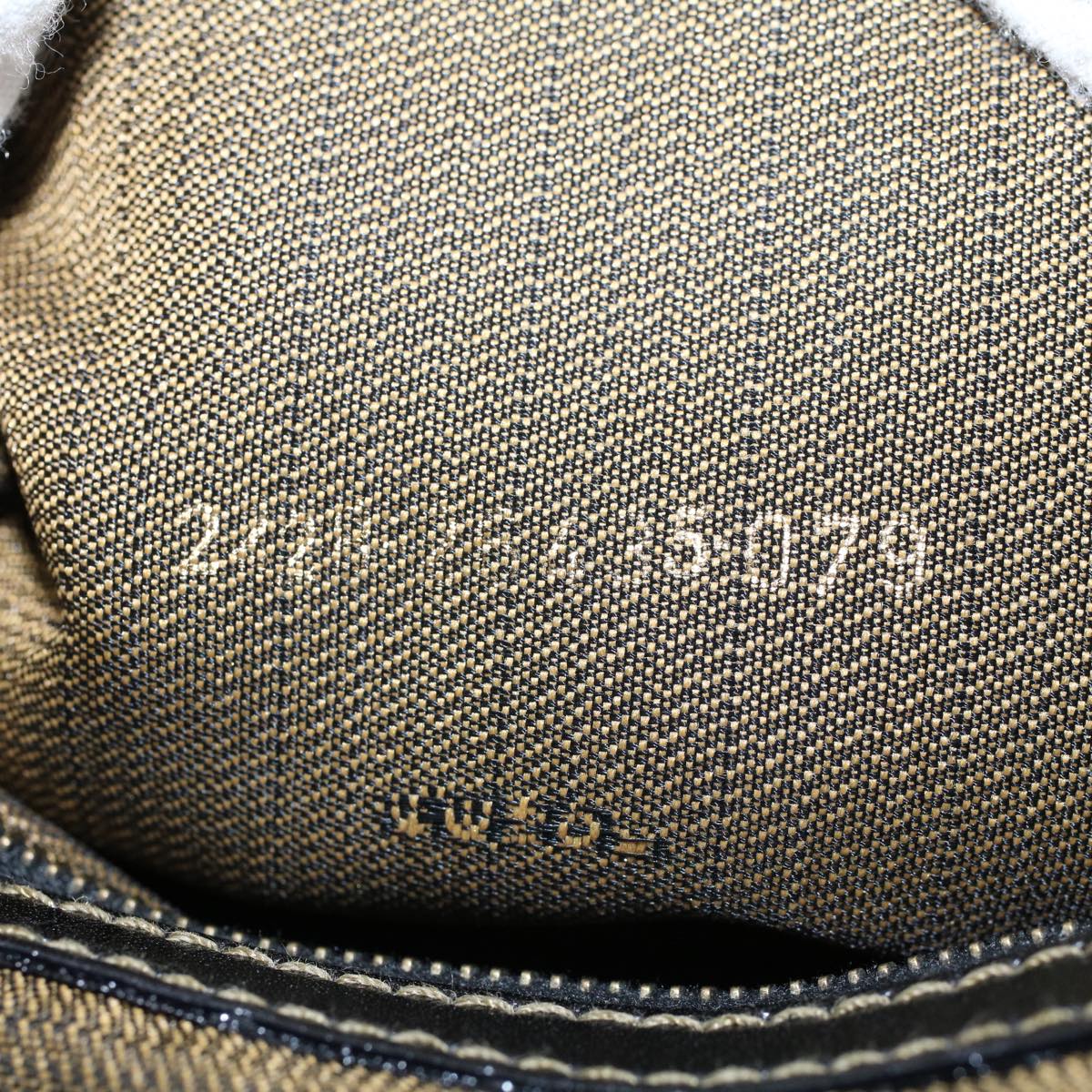 FENDI Zucca Canvas Shoulder Bag Brown am4375