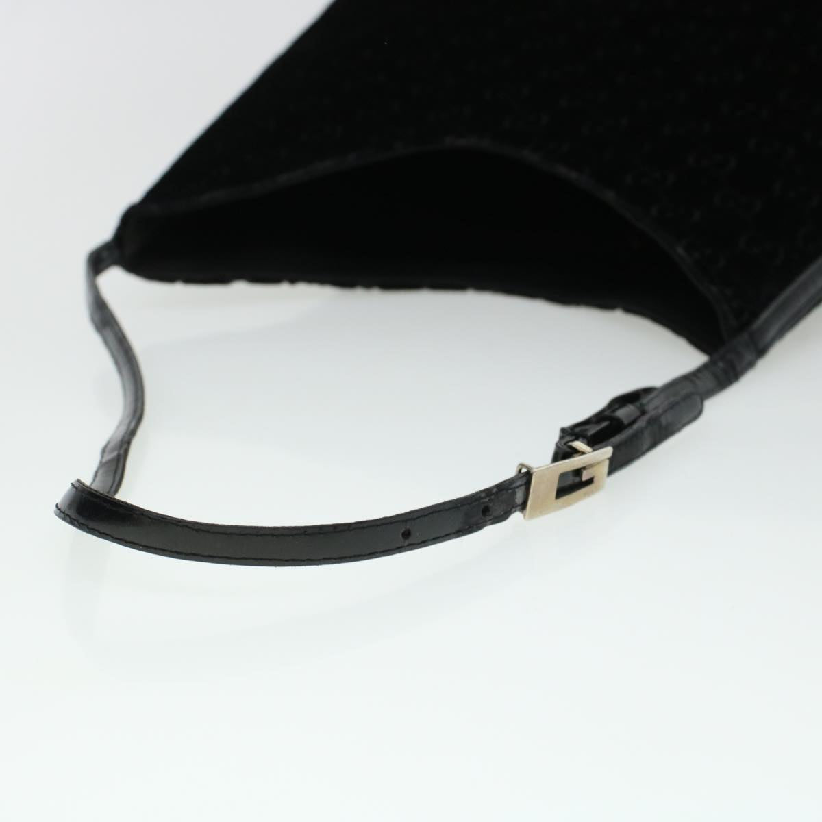 GUCCI GG Canvas Shoulder Hand Bag 2Set Black am4437