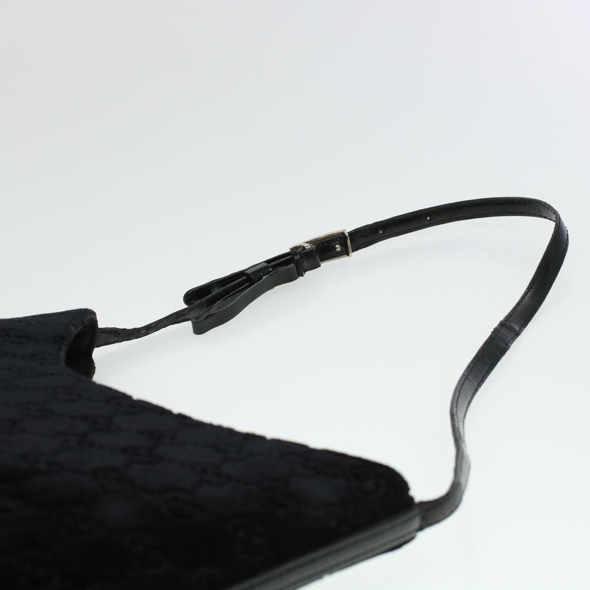 GUCCI GG Canvas Shoulder Hand Bag 2Set Black am4437