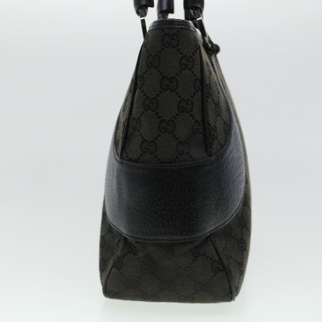 GUCCI GG Canvas Shoulder Hand Bag 2Set Black am4437