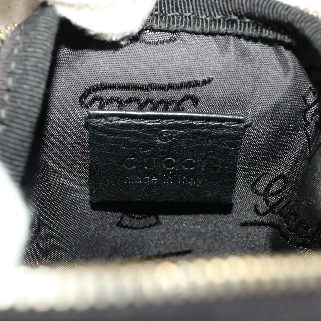 GUCCI GG Canvas Guccissima Waist bag Black 246417 am4450