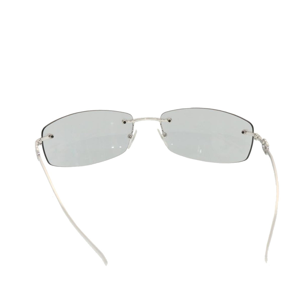 GUCCI Sunglasses Plastic Metal Silver am4456