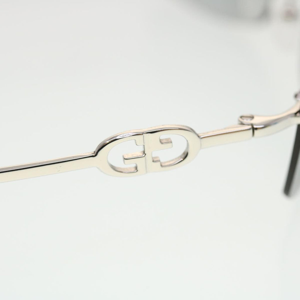 GUCCI Sunglasses Plastic Metal Silver am4456