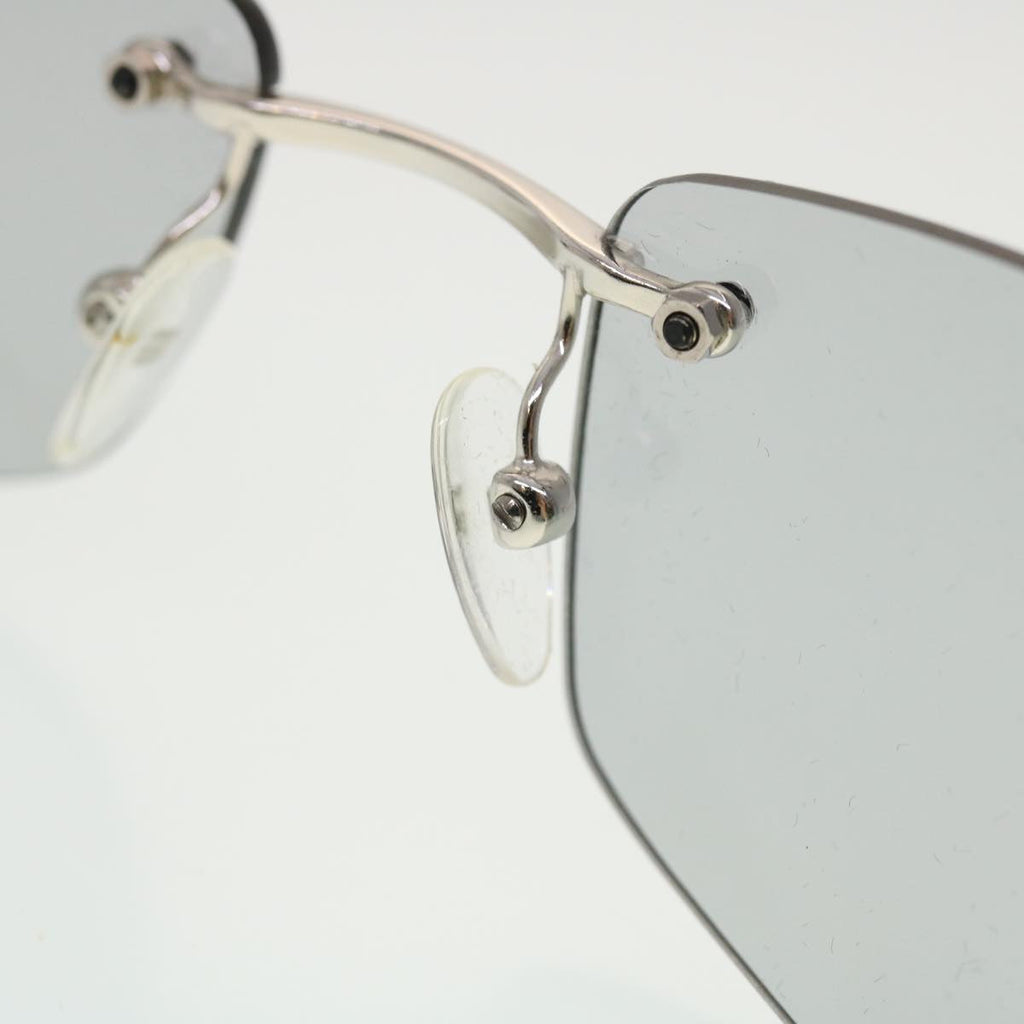 GUCCI Sunglasses Plastic Metal Silver am4456