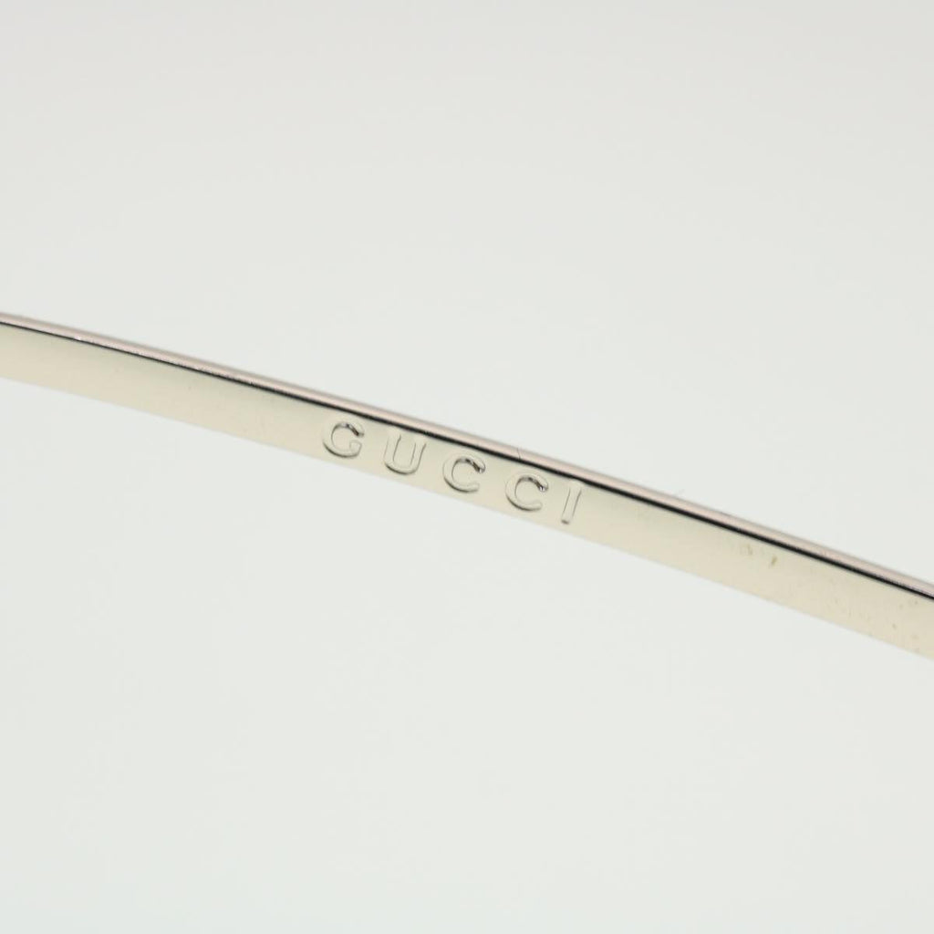 GUCCI Sunglasses Plastic Metal Silver am4456