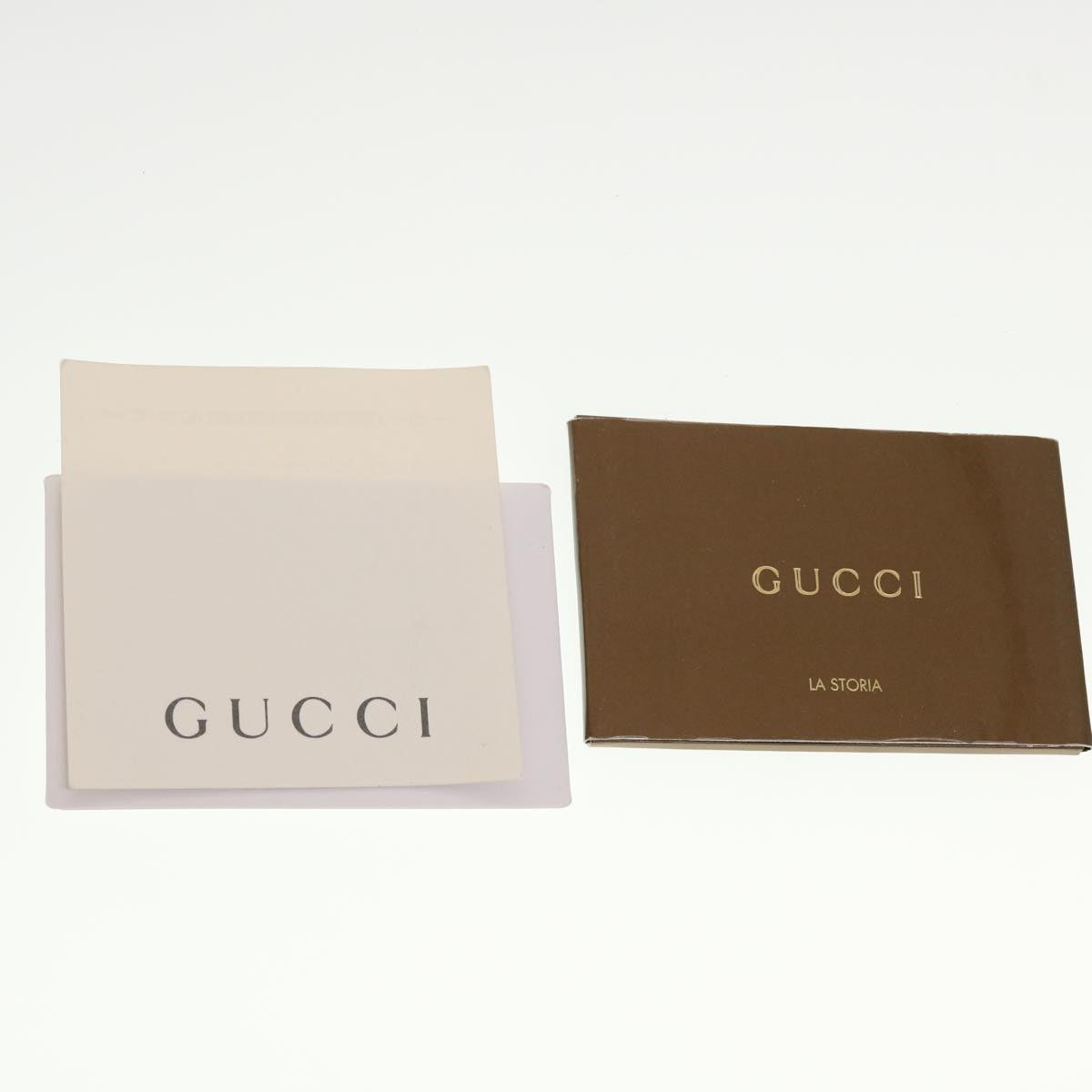 GUCCI Diamante GG Canvas Hand Bag Leather White 211944 am4493