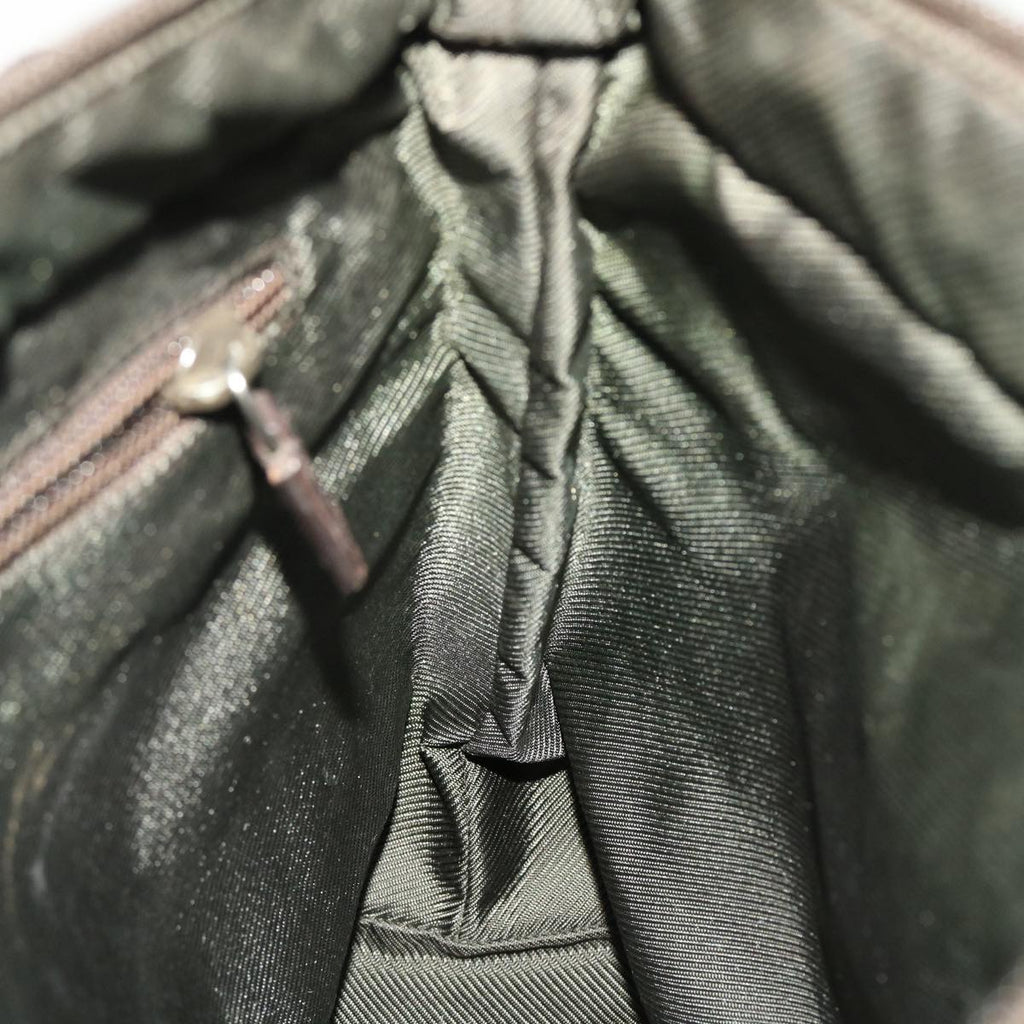 GUCCI GG Canvas Tote Bag Leather Beige 28893 am4545