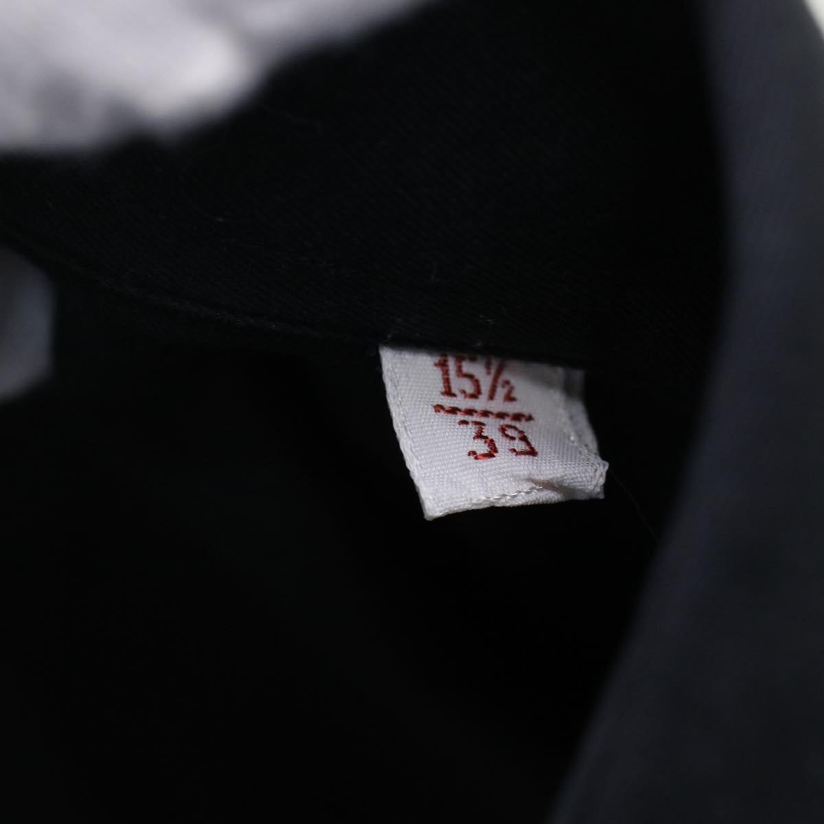 FENDI Shirt Cotton 15.5/39 Black am4785