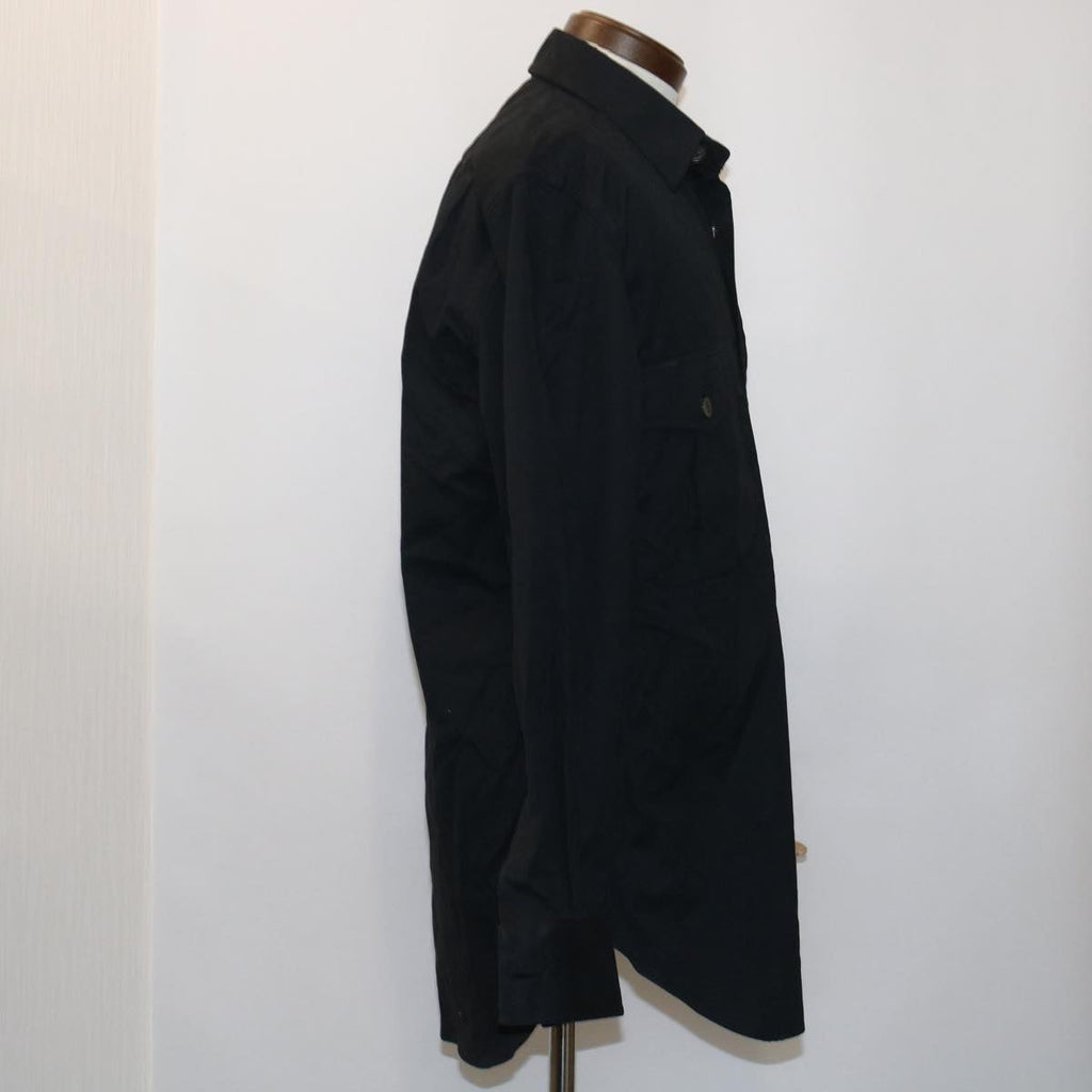 FENDI Shirt Cotton 15.5/39 Black am4785