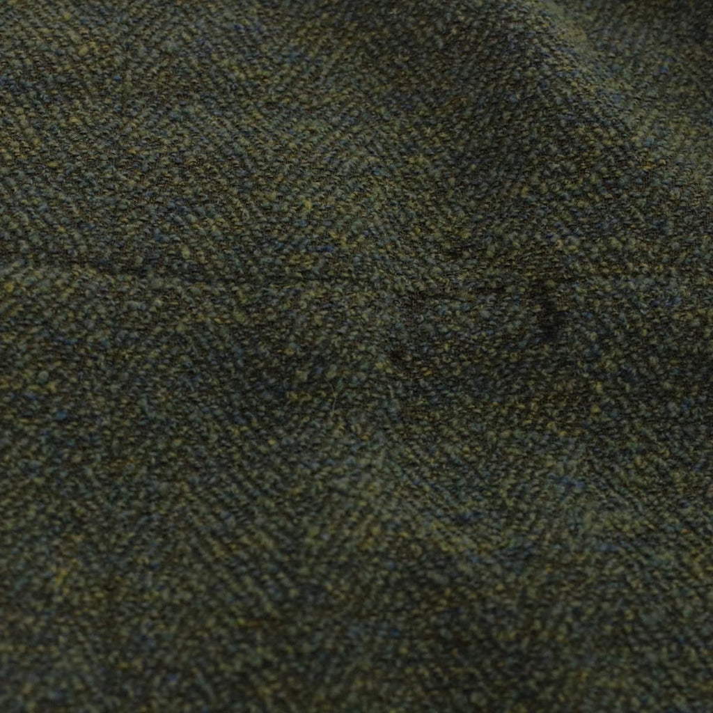 CHANEL Skirt Wool Green CC am4825