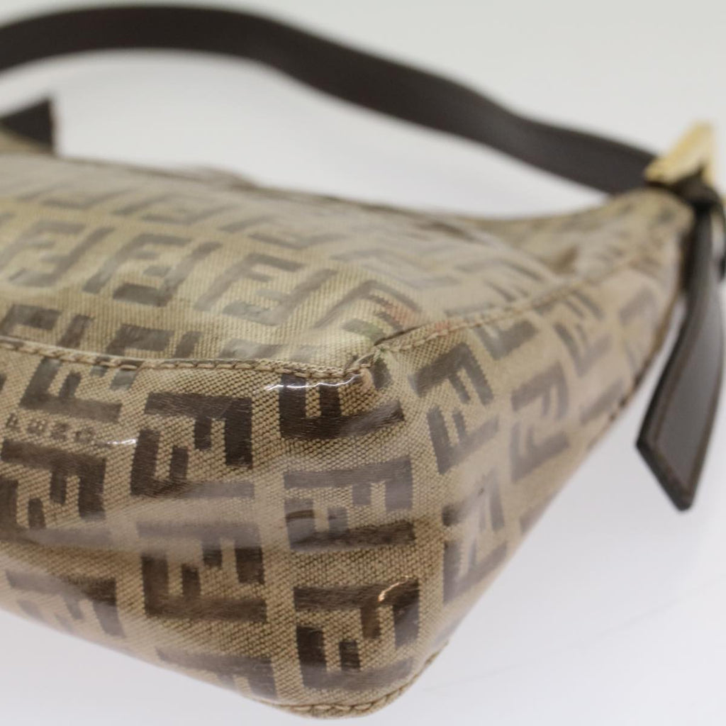 FENDI Zucchino Canvas Hand Bag Beige am4889