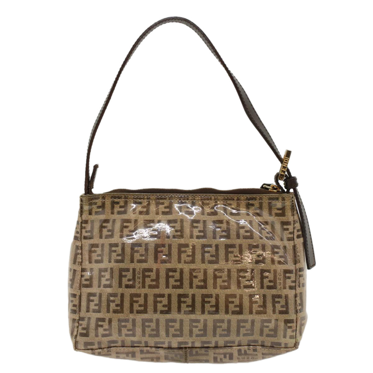 FENDI Zucchino Canvas Hand Bag Beige am4889