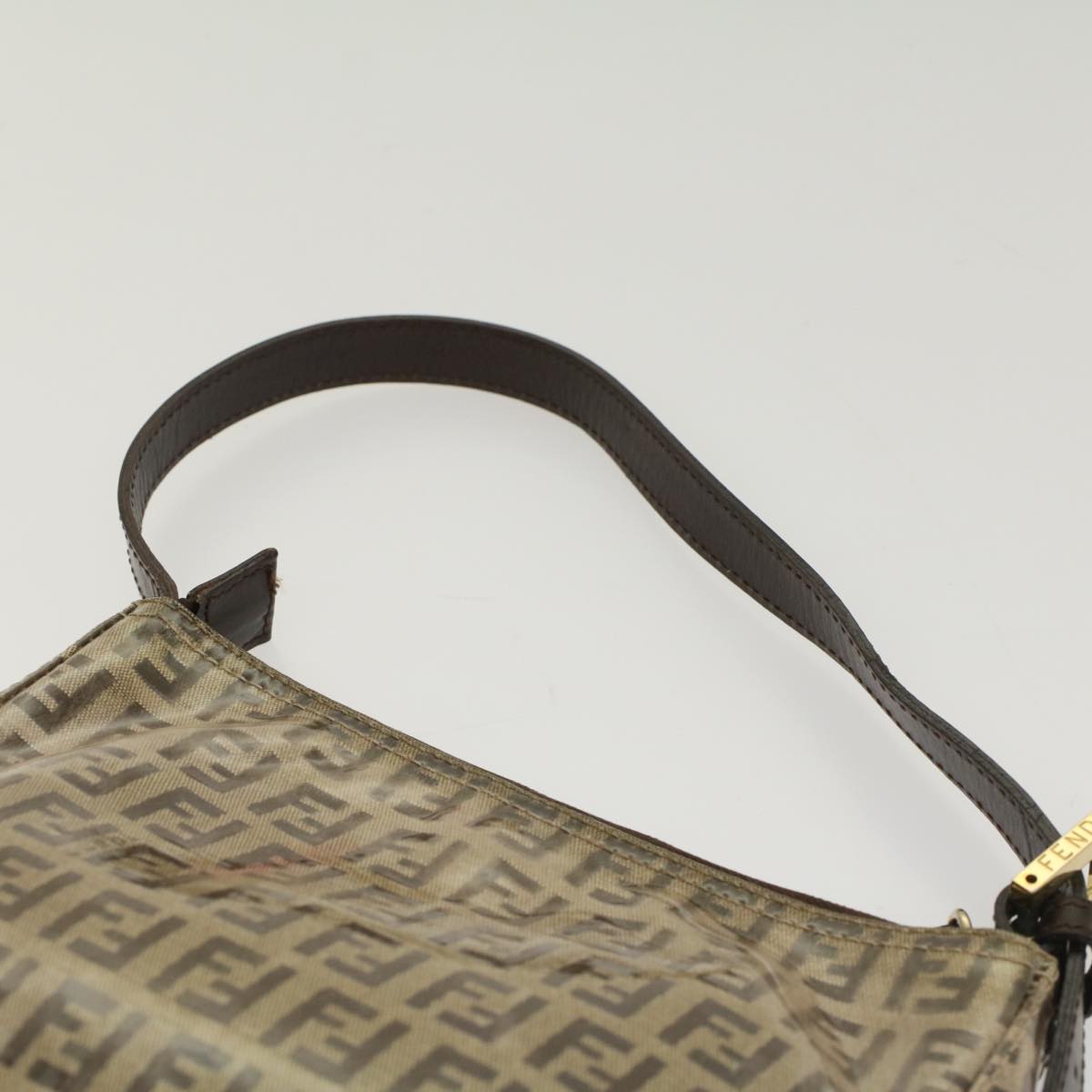 FENDI Zucchino Canvas Hand Bag Beige am4889