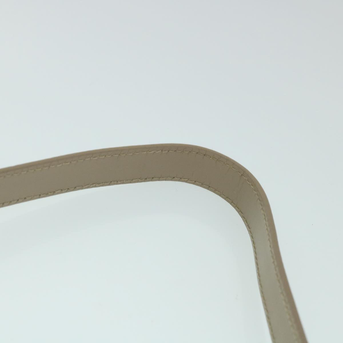 FENDI Zucchino Canvas Mamma Baguette Shoulder Bag Beige am4994