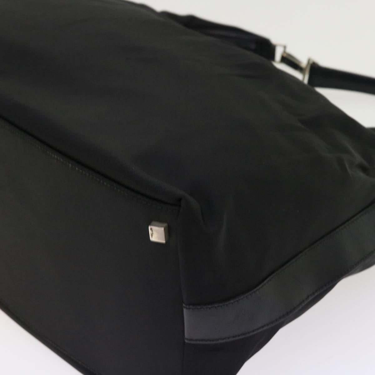 GUCCI Shoulder Bag Nylon Black am5013
