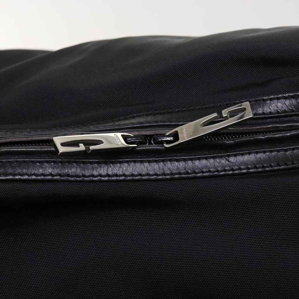 GUCCI Shoulder Bag Nylon Black am5013